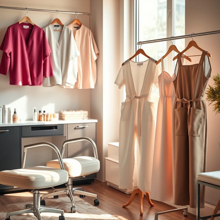 Ideias para Uniforme de Esteticistas: Estilo e Conforto 2 Ideias para Uniforme de Esteticistas: Estilo e Conforto