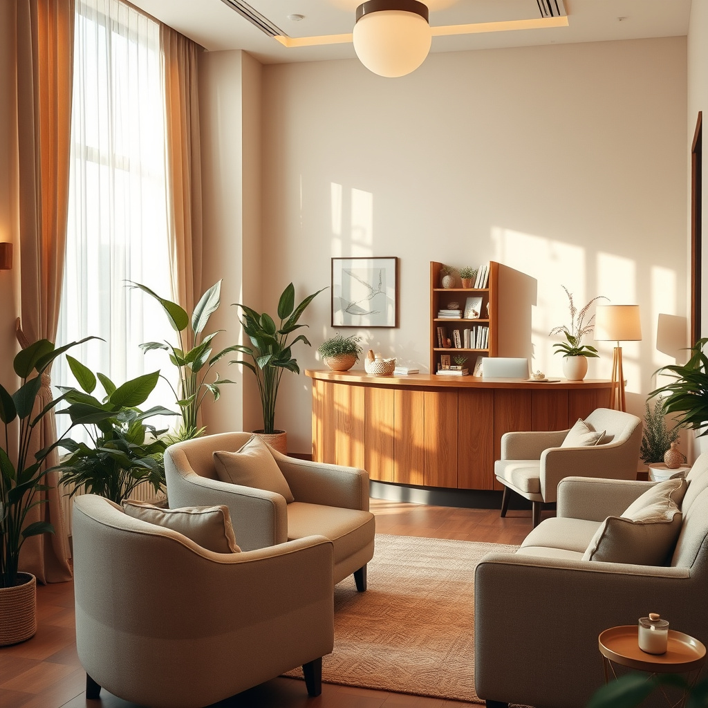 Ideias de Recepção para Consultório Holístico: Crie um Ambiente Acolhedor 1 Ideias de Recepção para Consultório Holístico: Crie um Ambiente Acolhedor
