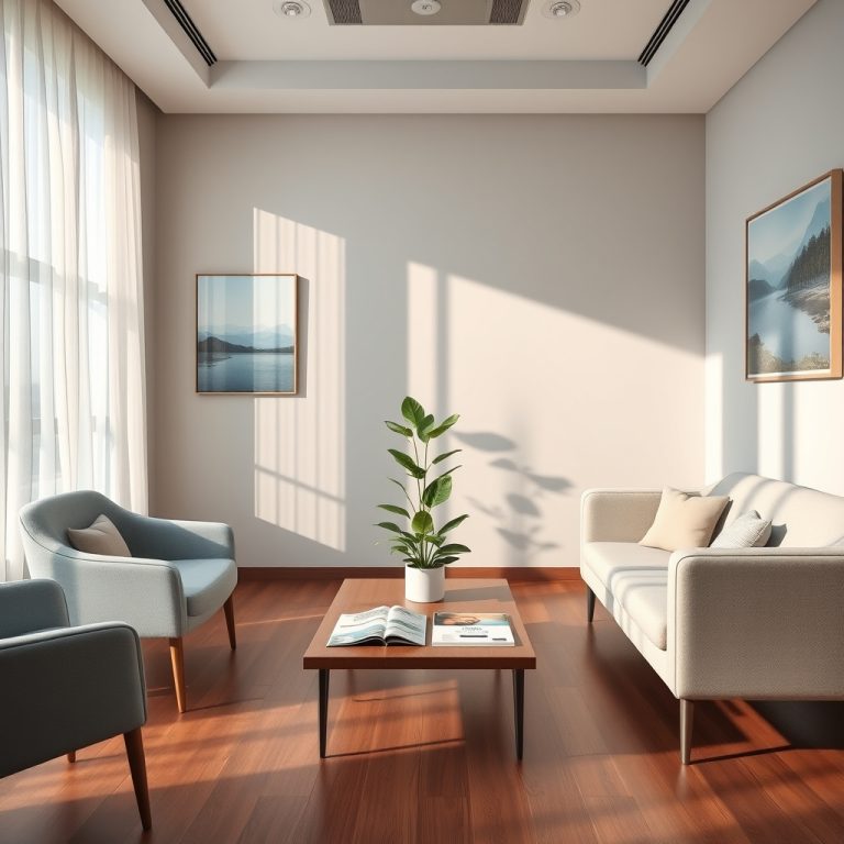 Transforme a Sala de Espera da Sua Clínica em um Espaço Atraente 5 Transforme a Sala de Espera da Sua Clínica em um Espaço Atraente