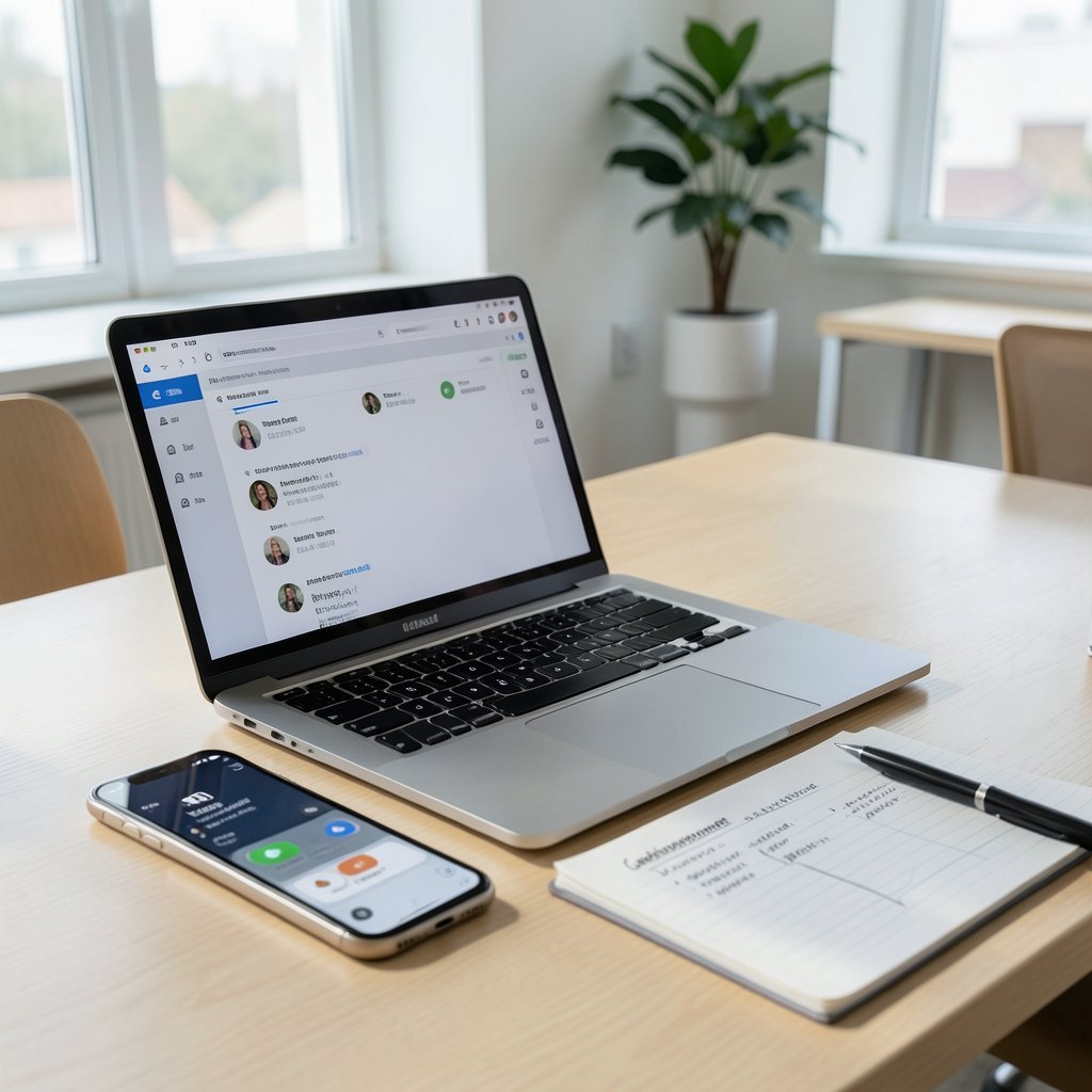 a automação de mensagens