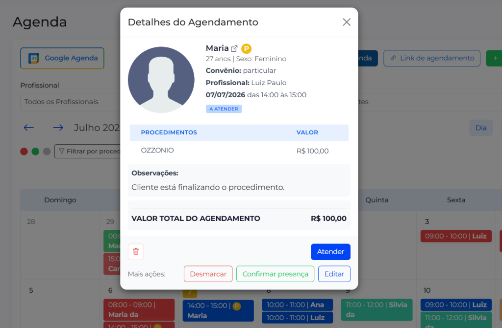 Agenda Inteligente 2 Capturar